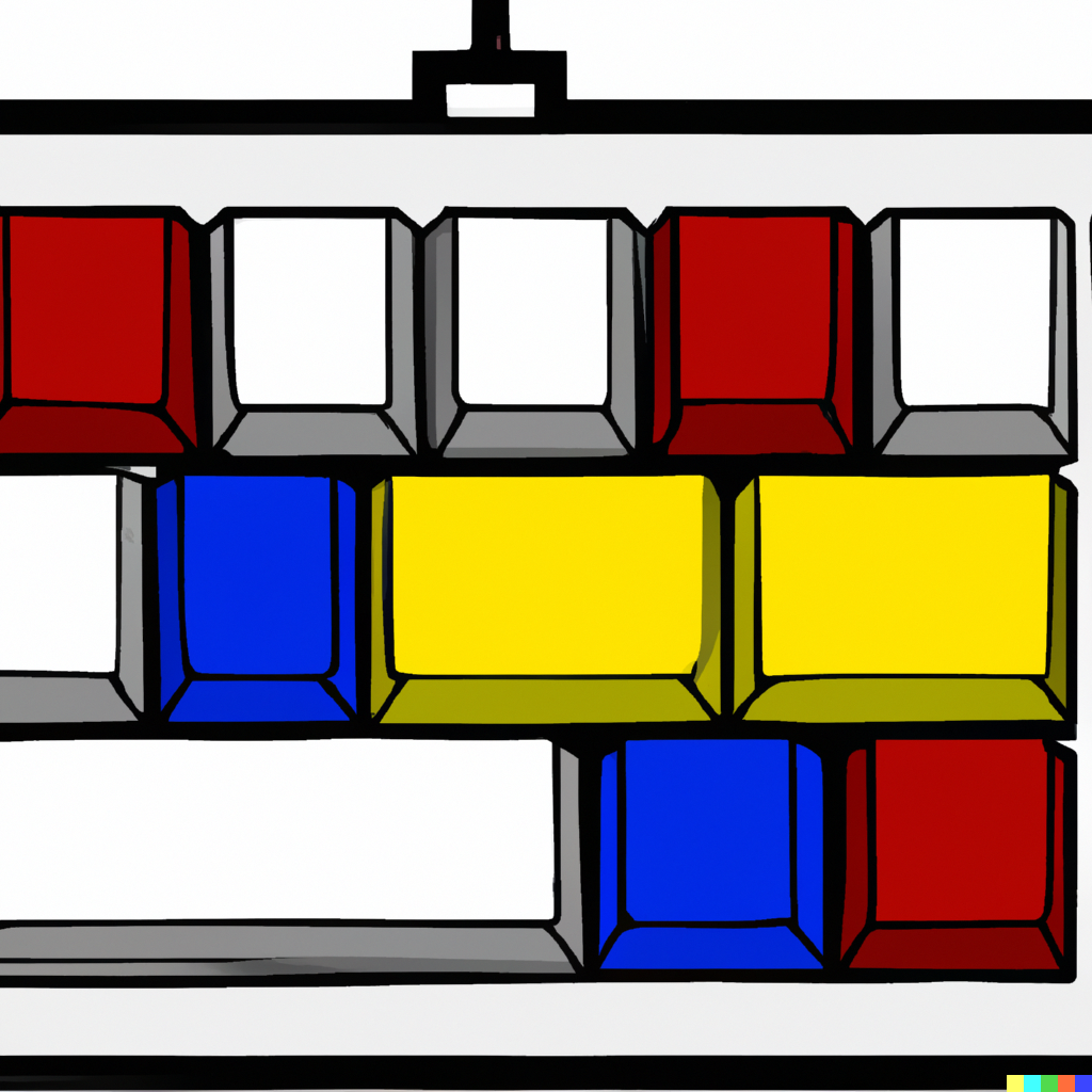 Keyboard illustration